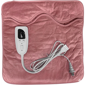 Electric Heated Foot Warmers, Electric Heated Foot Warmers Washable Electric Heating Pad 6 Heating Settings Cozy Electric Blanket for Feet Hands Back Home Office, Pink