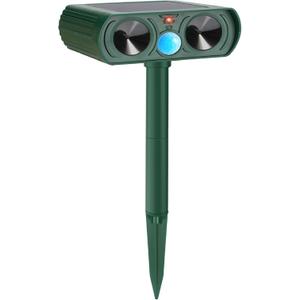 4 Pack Ultrasonic Animal Repellent Outdoor