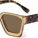 livho Trendy Polarized Sunglasses Women, Retro Sun Glasses for Women 2025, Cute Sunglasses for Woman, UV Protection Shades