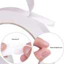 2 Rolls 1 Inch Double Sided Tape (1-Inch x 30 Yards per Roll), Permanent Clear Double-Sided Adhesive Scotch Tape for DIY Arts, Crafts, Scrapbook, Photos Display ect (1 Inch x 60 Yards Total)