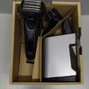 Panasonic Electric Razor for Men, Electric Shaver for Men, ARC5 with Premium Automatic Cleaning and Charging Station, Wet Dry Shaver, Cordless Razor, with Pop-Up Trimmer ES-LV97-K, Black