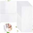 Jutom 60 Pcs Skinfold Dry Sheet with Silver Ions Disposable Incontinence Pads Soft Absorbent Pads Abdominal Body Wipes for Women and Adults, 14 x 6 Inch, 7 x 6 Inch, 3.9 x 3.9 Inch