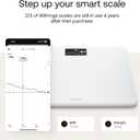 Withings Body - Digital Wi-Fi Smart Scale with Automatic Smartphone App Sync, BMI, Multi-User Friendly, with Pregnancy Tracker & Baby Mode