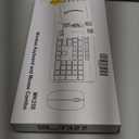 Wireless Keyboard and Mouse Combo, Full Size Silent Ergonomic Keyboard and Mouse, Long Battery Life, Optical Mouse, 2.4G Lag-Free Cordless Mice Keyboard for Computer, Mac, Laptop, PC, Windows(White)