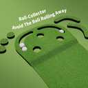 Wekin Indoor Putting Green,2x8ft Artificial Turf Putting Green with Adjustable Putter, 2 Balls, Perfect Golf Putting Game Mat for Home,Party,Office