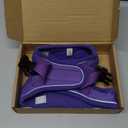 PWOD Dog Harness with Leash Set, No-Pull Step-in Reflective Pet Harness with 1 Leash Clips, Adjustable Soft Padded Easy Walk Dog Vest for Small Medium Large Dogs, Cats(Light Purple, Small)