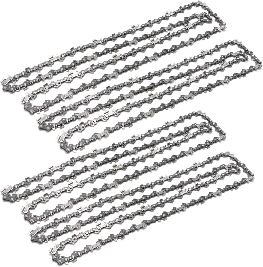 4 Pack 24 Inch Chainsaw Chain, 050" Gauge Low Kickback 84 Drive Links, Replacement for Husqvarna Fit for Stihl