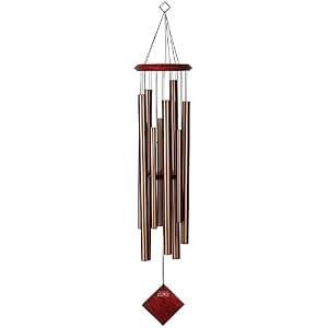 Woodstock Wind Chimes of the Eclipse Chimes for Outside, 40" Bronze Large Deep Tone Chime Décor for Outdoor Garden, Patio, Porch, Encore Collection
