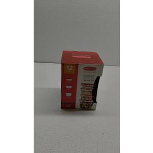 Rubbermaid Set of 12 Easy Find Vented Lids Food Storage Containers