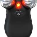 Microcurrent Facial Device, Latest Red Light Technology, Enhances The Ability to Lift The Face and Tighten The Skin, Facial Wrinkle Equipment, Smart Photon Micro-Current Device, Model:EP-300. (Black)