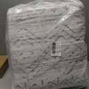 5x7 Area Rugs for Living Room, Bedroom, Playroom, Dining Room, Office - Machine Washable, Neutral Grey, Soft Boho Carpet