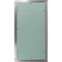 12" x 24" Waterproof Drywall Access Panel, Tileable and Paintable Ceiling and Wall Access Panel for Drywall, Wire Cover for Wall Covering Panels, Push to Open, Flush-Mount Wall Hole Cover