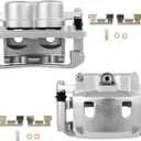 SCITOO 19B2983 19B2982 Front Brake Calipers Fit For Infiniti For QX56 2004-2006,For Nissan For Armada 2005-2006,For Pathfinder For Armada 2004,For TITAN 2004-2007, Disc Brake Caliper Assemblies,2PCS