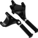 Motorcycle Foot Pegs Rear Passenger Footpegs Foot Rests Pedal & Mount Fit for Harley Sportster Iron XL 883 1200 Forty Eight Seventy Two 2014-2022