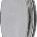 HVAC OV 1pack Galvanized Metal Duct End Cap - 8 Inch with Rubber Gasket for Better Fit - Available in Different Sizes to Suit Your Needs