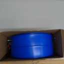 15Ft Flexible Race Car Track for Kids with Suction Cups Compatible with Hot Wheels and Diecast 1/64th Cars for Ages 3 & Up Blue Gray Orange Red Classic Long Rolls Up Portable Racetrack (Blue)