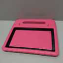 Kids Case for Fire HD 10 Tablet (9th/7th/5th Generation,2019/2017/2015 Release), Kickstand Lightweight Shockproof Protective Foam Cover for Fire HD 10 Case 10.1 Inch with Carry, Rose Red