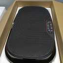 Lifepro Waver Mini Vibration Plate Exercise Machine with Remote & Bands Compact Whole Body Vibrating Plate for Lymphatic Drainage & Muscle Toning Shake Machine with 99 Speed Levels & 10 Presets