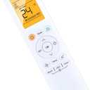 RG10A-BGEF Replacement Remote Control Compatible with Midea/Carrier/System Air Conditioner RG10A-BGEF RG10A/BGEF RG10A1(E2S)/BGEF RG10A(B2S)/BGEF RG10A5(B1)/BGCEFU1 RG10A(E2S)/BGEFU1with Backlit