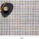 Chilewich Basketweave Placemats, Woven Rectangle Placemats Set of 4, 14"x19" Rectangle