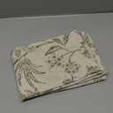 JINCHAN Linen Floral Fall Placemats Set of 4 Cloth Table Mats Rustic Cottagecore Jacobean Outdoor Seasonal for Kitchen Dining Table Decor Washable Tablemats 13x19 Inch Green