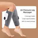 Leg Massager For Circulation Calf Air Compression Massager With Heat, Leg Massager
