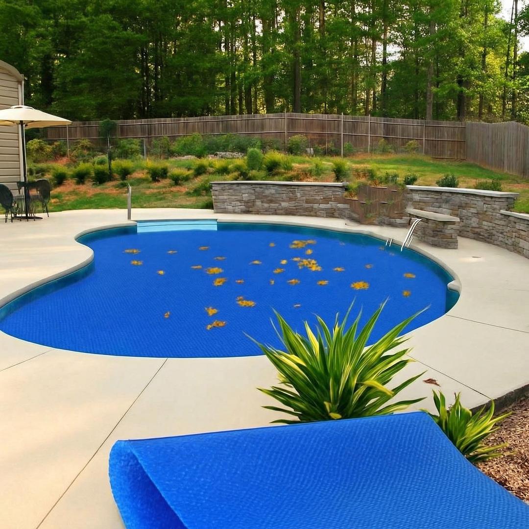16x32 FT Solar Pool Cover,16 Mil Rectangle Solar Blanket