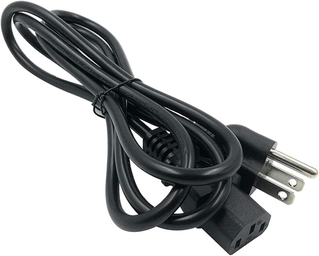 Pellet Smoker Grill Power Cord Kit Replacement Part Compatible with Traeger Ironwood 650 & 885, Pro Series 575 & 780, Timberline 1300 & 850, 6 FeetBlack