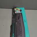 Logitech MK345 Wireless Keyboard and Mouse Combo with Palm Rest, 2.4 GHz USB Receiver, Compatible with PC, Laptop, Black