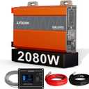 2080W Pure Sine Wave Power Inverter 12V to 110/120V丨50/60HZ丨93% Efficiency