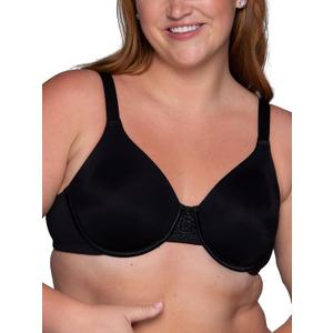 Vanity Fair Women's Beauty Back Smoothing Minimizer Bra, Minimizes Bust Line up to 1.5", Non Padded Cups up to H (44DD)