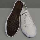 Canvas Shoes for Women Casual Low Top Sneakers Fashion Womens Tennis Shoes with Extra Laces, Size 11