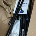 Halloween Decorations Outdoor 3PCS Light Up Witches Holding Hands Witches with Stakes, Scary Screaming Witches with Glowing Face, Creepy Halloween Party Props Decor for Yard Garden Outside Lawn Porch