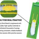 Divot Board - The Original Patented Low Point and Swing Path Trainer - Instant Feedback. Anytime. Anywhere - See Your Swing Path and Learn Every Time You Hit the Ball!, 21 inches x 6"
