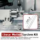 findmall 2 Pcs HGR20-800mm Linear Guide Rail Kit, 1Pcs SFU1605 Ballscrew
