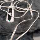 Heated Throw Blanket - Plush Thick Bubble Faux Fur Heated Blanket, Fast Heating Electric Blanket 6 Heating Levels & 4 Hours Auto-Off, Machine Washable, 50"x60", Dark Grey