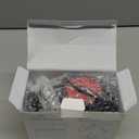 EarFun K1 Kids Headphones Wired with Microphone, 85/94dB Volume Limit Headphones for Kids, Portable Wired Headphone with Shareport, Stereo Sound Foldable Headset for School/Tablet/iPad, Black Red