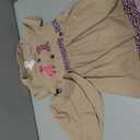 IDOPIP Baby Girls Wild Jungle Safari 1st Birthday Outfit Toddler Leopard Giraffe Tutu Dress with Hat Clothes for Photo Shoot, 12-18M