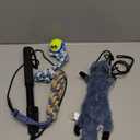 Flirt Pole for Dogs - Interactive Toys Tug-of-war for Dog, Five-Section Retractable Adjustable Length for Outdoor Exercise & Training (59.06 inches)