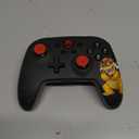 PowerA Wireless Controller for Nintendo Switch, OLED Model and Nintendo Switch Lite, Gamepad, Game Controller, Wired Controller, Bluetooth controller, Officially Licensed- Mario, King Bowser