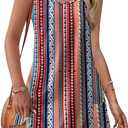WEESO Summer Dresses for Women Tank Casual Sleeveless Casual Mini Fashion Beach Vacation Dresses with Pockets (M)
