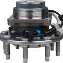 Autoround 515059 Front Wheel Hub and Bearing Assembly Fit for Chevy Express 2500/3500 03-17, Express 4500 09-15, GMC Savana 2500/3500 2003-2017, Savana 4500 09-15, 8 Lugs w/ABS