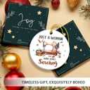 5 x Sewing Gifts for Women 2025, Sewing Christmas Ornament, Xmas Hanging Decor, Quilting Gifts for Xmas Decorations, Christmas Tree Decorations