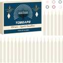 Tobeape – 4"*0.5" Candles – Set of 24 Ivory Candles, Unscented Mini Taper Candle Christmas Candle, Prayer, Meditation and Party Decoration