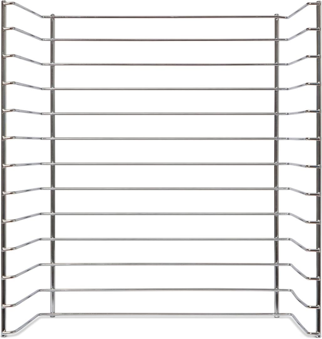 Melissa & Doug Multi-Fit Metal Wire Puzzle Rack 12 inches wide and 0.75 inches deep