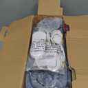 Homemate Electric Heated Blanket Twin Size - 62"x84" Heating Blanket Twin Size 1/2/4/6/8 Hours Auto-Off 10 Heat Level Over-Heat Protection Flannel Sherpa ETL Certification (01 - Light Grey)