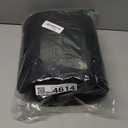 Smiry Memory Foam Bath Mat 30x20, Extra Soft and Absorbent Bathroom Mats, Non Slip Washable Carpet for Floor, Shower and Tub, Black