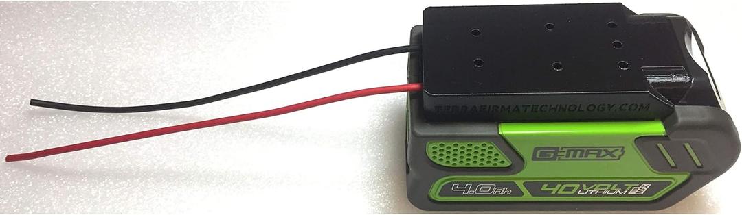 battery adapter for 40V G-max greenworks or strikemaster 12 gauge wire power connector robotic