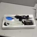 6-in-1 Electric Aquarium Gravel Cleaner  530GPH Powerful Fish Tank Vacuum with Water Changer, Sand Washer & Debris Remover, Quiet 32W Pump with Telescopic Pole for Freshwater (Blue)