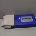 MIULEE Faux Linen Curtains 84 Inch Length 2 Panels Natural Semi Sheer Curtain with Back Tab Rod Pocket, Light Filtering Window Privacy Burlap Drapes for Living Room Bedroom 42W x 84L Linen